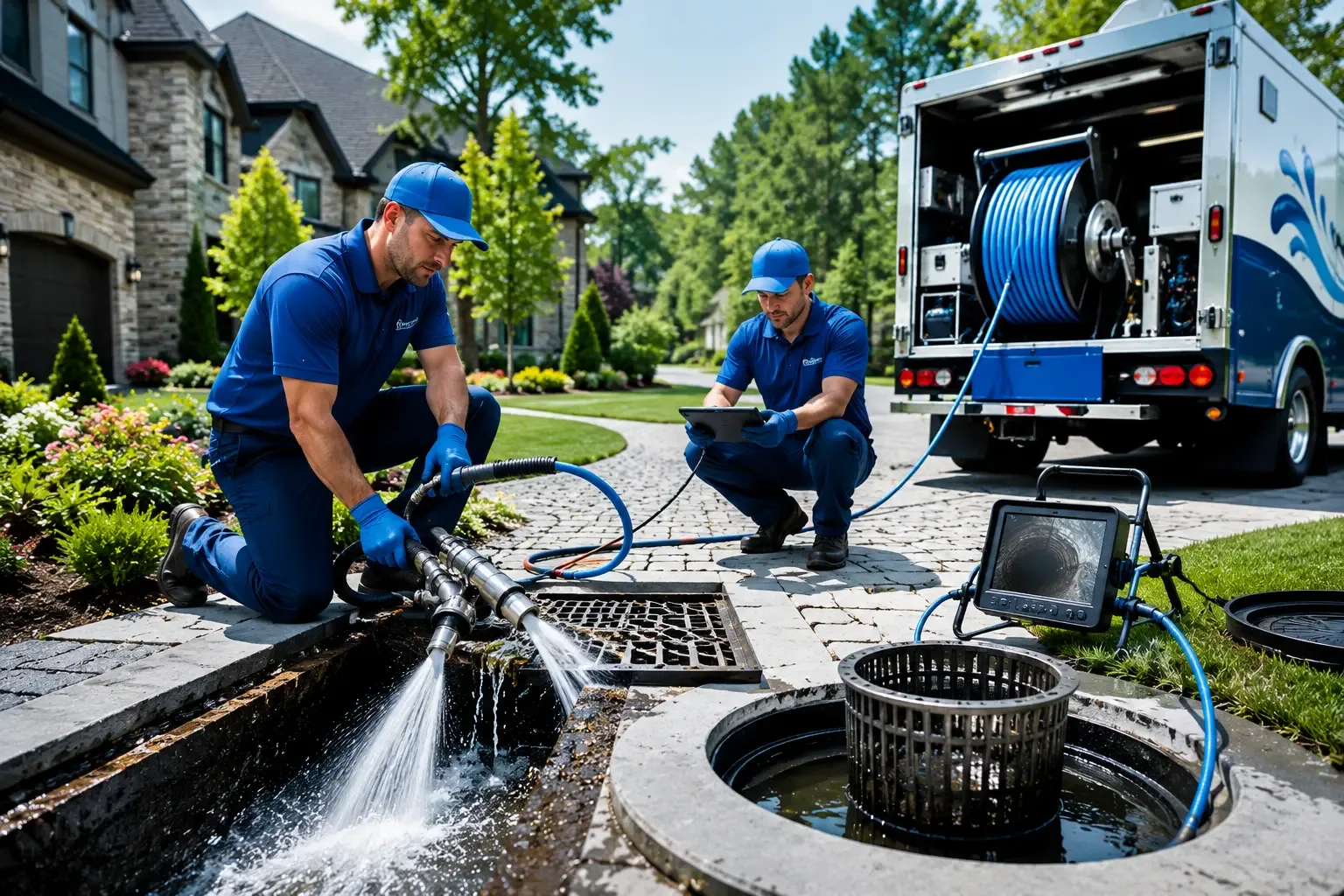 Local outdoor drain cleaning professionals in Elmwood Park, NJ